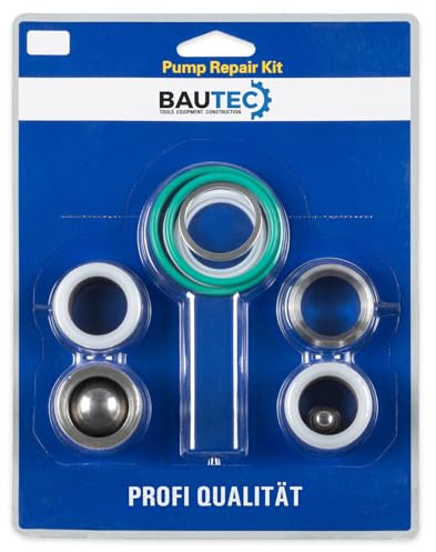 BAUTEC Pump Repair Kit » passend für Airless-Farbsprühgerät EN-79 / G-79 » Reparatursatz für Kolbenpumpe » Ersatzteile » Profi-Qualität