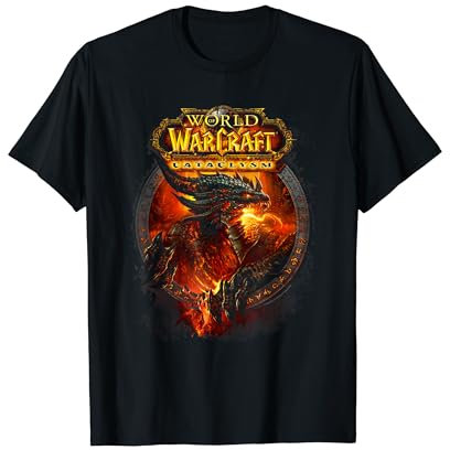 World of Warcraft Cataclysm Deathwing the Destroyer Logo T-Shirt