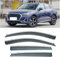 ZXFENG Auto Windabweiser Für Audi Q3 Sportback 2020-2021, Luftabweiser Regenabweiser Autofenster Regenschutz Seitenfensterabweiser Anklebbare Deflektoren, 4 Stück