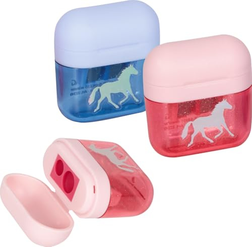 DIE SPIEGELBURG - Doppelanspitzer - Pferdefreunde, sortiert