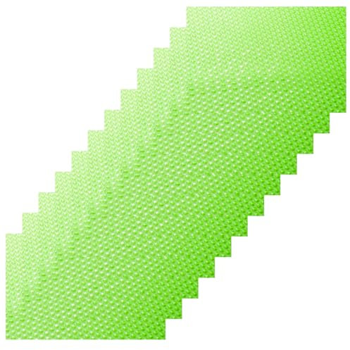 Fridge Liners, 3 Packs (12 Sheets) 18 x 11 Inch Moisture-Proof Washable Shelf Liners for Refrigerator, Freezer, Cupboard, and Drawer