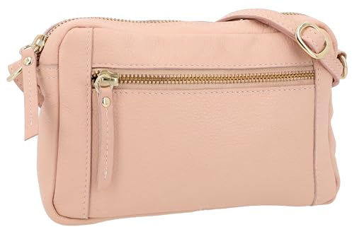 Gusti Umhängetasche Leder -Dominic Handtasche Ledertasche Vintage Pink Leder