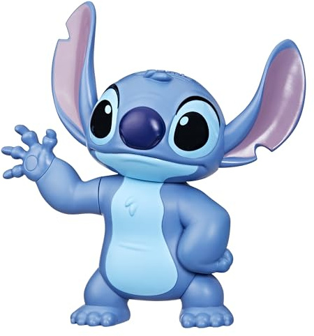 Bop It! Disney Stitch Elektronisches, interaktives Sequenzspiel mit Stichstimme, schnelles Party- und Familienspiel für Kinder, Jugendliche und Erwachsene, Solo- oder Multiplayer-Spiel, Reisespielzeug