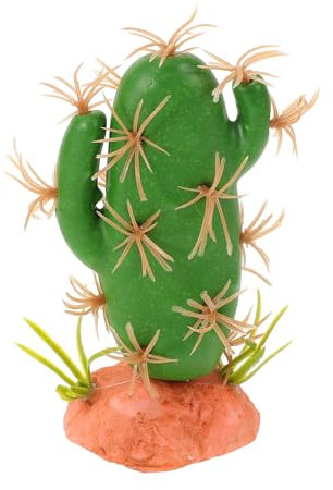 Abaodam Reptile Habitat Decor Artificial Cactus Vivarium Plants Aquarium Tank Accessories Reptile Decor Plants