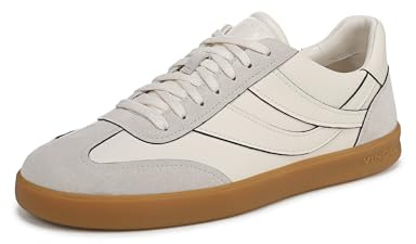 Vince Men's Oasis-m Sneaker, Horchata/Pebble White, 7.5 UK