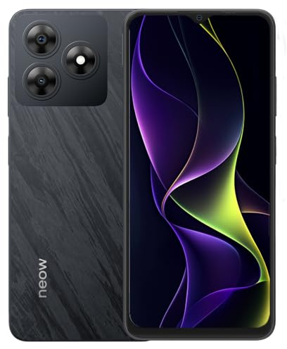 Neow Safe (Smartphone pour Adolescent - 6.6'' - 64 Go, 3 Go RAM) Noir