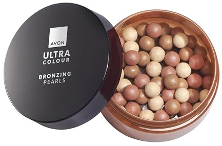 Avon Multi-Shade Bronzing Pearls - Light Bronze -28g | Face Bronzer with Mineral Pigments for a Buildable Sun-Kissed Glow, Suitable for All Skin Tones, Cruelty-Free , 28g
