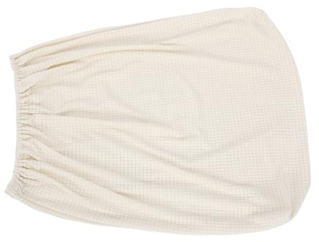 Ciieeo Cache-radiateur Blanc en Tissu Lavable et Résistant la Poussière pour Radiateurs à Huile, Maison et Usage Intérieur