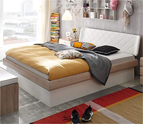 Hasena Soft Line Stauraumbett Practico Box Eiche sägerauh Dekor 180x210