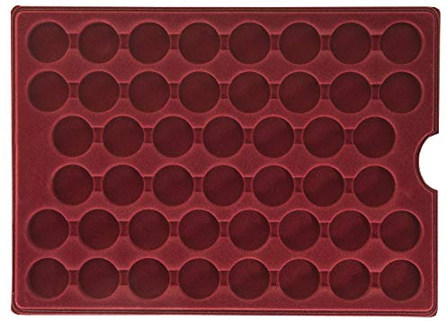 MC.Sammler Tableau pour 46 pièces de Monnaie - 31 mm de diamètre