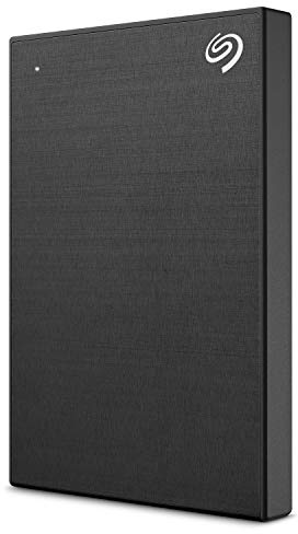 Seagate Backup Plus Slim 1TB tragbare externe Festplatte, 2.5 Zoll, USB 3.0, PC, Notebook & Mac, schwarz, inkl. 2 Jahre Rescue Service, Modellnr.: STHN1000400
