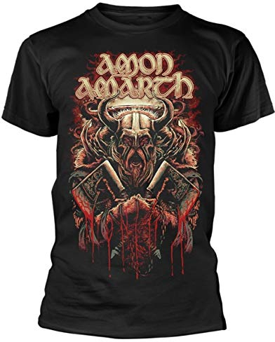 Amon Amarth 'Fight' (Black) T-Shirt (medium)