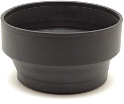 67mm Rubber Combi Lens Hood. Adjustable hood for wide angle and telephoto lenses.