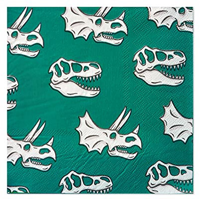 American Greetings Dinosaurier-Geburtstagsparty-Zubehör, Lunch-Servietten (50 Stück)