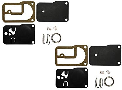 Fuel Pump Diaphragm Kit Replaces Briggs & Stratton 393397 Fits 401400 253400-255400 460700 402400 402700 422400 422700 (Pack of 2)
