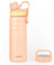 GRANDTIES 2 Lids Sports Stainless Steel Water Bottles – Wide Mouth Vacuum Insulated Reusable Leak Proof BPA-Free Travel Metal Canteen, Thermal Bottles for Men Women Gym (Rose Salt 24 oz)