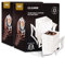 Portable Coffee Filter Paper Bag 100pcs Hanging Ear Drip Coffee Bag Single Serve Disposable Drip Coffee Filter Bag Perfect for Travel, Camping, Home, Office (100 PCS)