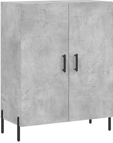 vidaXL Sideboard Betongrau 69,5x34x90 cm Holzwerkstoff