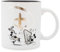 Silver Buffalo Disney 100 Years of Wonder - Taza de cerámica en relieve con capacidad para 20 onzas