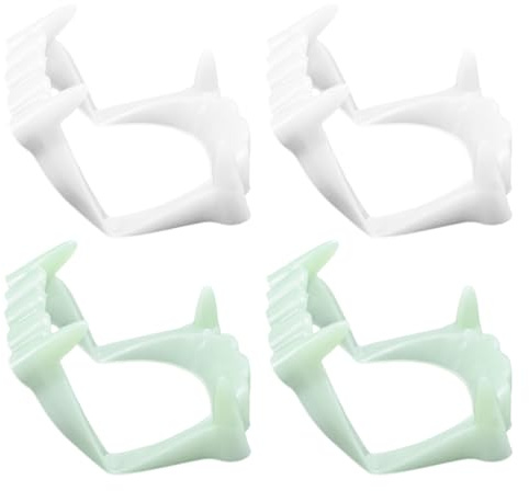 WeddHuis 4 PCS Denti da Vampiro I Costumi Halloween Denti da Vampiro per Bambini I stabili e Adatti per Bambini Denti Vampiro Zombie Dracula Halloween da Indossare