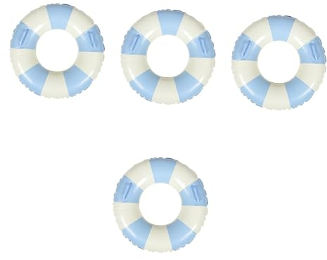 Toyvian 4 Stück Gestreifter Schwimmring Für Erwachsene Schwimmkörper Für Erwachsene Schwimmkreis Griff Poolschwimmer Unisex Schwimmring Griff Schwimmring Floaties Für Erwachsene