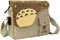 Sohaon Anime Canvas College Umhängetasche Daypack Schultasche Büchertasche Backpack Bag Katze,Set-3