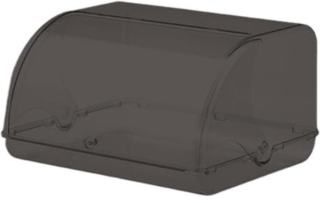 Panera - Papelera Transparente Para Galletas | Porta Pan Con Tapa | Caja De Almacenamiento De Galletas | Organizador De Maquillaje Transparente | Caja De Pan | Contenedor De Almacenamiento De Pan | Ca
