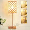 CaalLogt Crystal Table Lamp Touch Control Modern Bedside Lamp Cordless LED Desk Light Dimmable Nightstand Light with Warm White Light Bulb for Bedroom Living Room