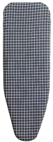 Quilted Ironing Board Cover - Ironing Board Cover Replacement Cover with Elastic Heat Reflective Trim, Heat Resistant Ironing Pad, Cover for