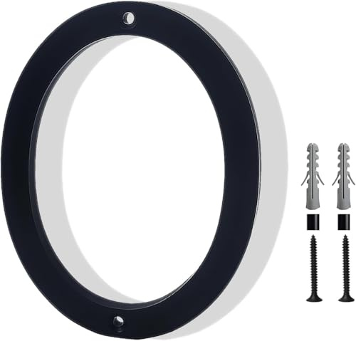 Husnummer svart 15 cm husnummerskylt dörrnummerskyltar för väggen flytande husnummer husnummer utomhus extra stort husnummer antracit 3d (0)