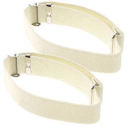 VALICLUD 1paar Unisex Armreif Elastischem Material Modischer Ärmelschoner Für Damen Und Herren Vielseitiges Design Für Hemden Und Blusen Für Stilvolle Outfits