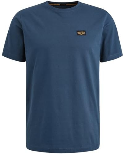 PME Legend Herren T-Shirt Ptss2502599 Insignia Blue L