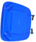 MAGICLULU Large Plastic Trash Can Lid for Waste Bin Replacement Lid for Outdoor Garden Use Blue Trash Bin Accessories