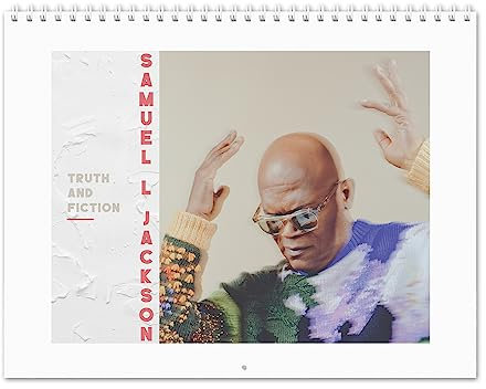 Samuel L Jackson Vol.1-2026 Wall Calendar