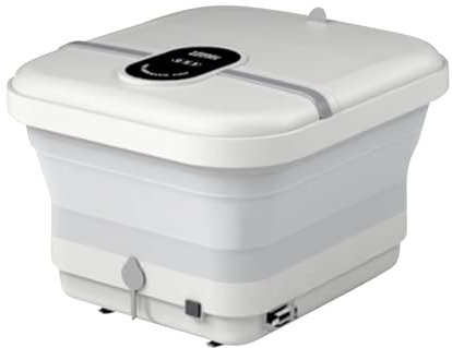 Nankoyal Vasca Elettrica Per Pediluvio | Idromassaggio Piedi Pieghevole Con Riscaldamento - Per Uomini Donne Anziani Giovani