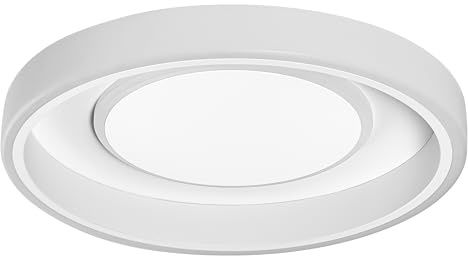 Osram SMART+ Matter Claria LED Deckenleuchte 490mm RGB+TW | SMART+ MATTER Claria, Indoor Wall Lighting, Weiß, 490 mm dia, 50000 h, 1-Pack