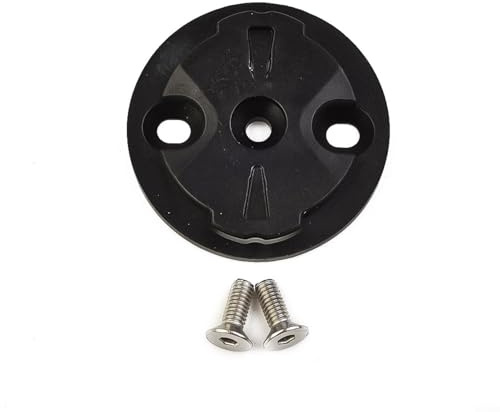 GLFLOW Bike Computer Fixed Mount Adapter, For Garmin Bike Computer Bracket Mount Male Seat Repair Part Fixed Base Cycling Accessories Black(Public seat)