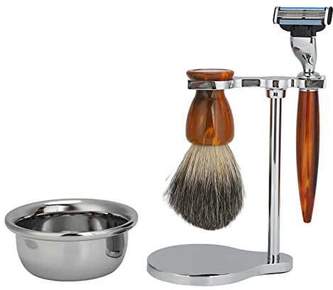 PROFESSION ELLE LANGLEBIGE RASCHENKIT MIT EDELSTAHL UND BRUSH FÜR KOMFORTABLE RASCHENDE ERFAHRUNG