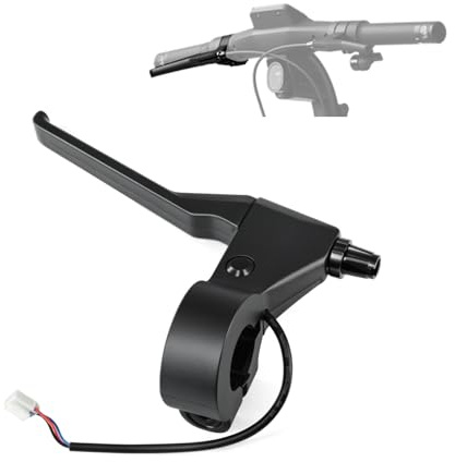 JOYSOG Handbremse für Roller ZT3 Pro, Ersatz-Handbremshebel links/rechts für Elektroroller Ninebot ZT3 Pro (Handbremshebel links)