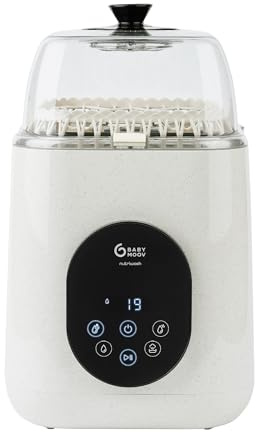 Babymoov Lave Biberon Electrique 4-en-1 Stérilisateur Séchoir NutriWash