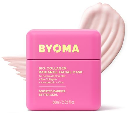 BYOMA Bio-Collagen Radiance Face Mask, Peel Off Mask For Glass Skin