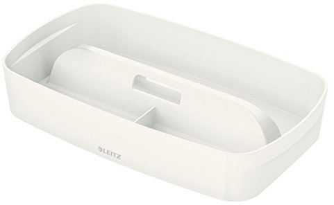 Leitz MyBox, Organiser mit Griff, Klein, Blickdicht, Weiß, Kunststoff, 53234001
