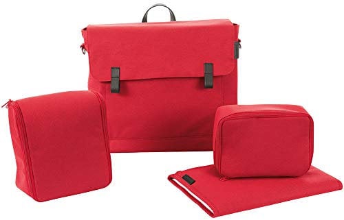 Bébé Confort Modern Bag Wickeltasche für Kinderwagen, Vivid Rot