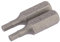 Draper 63962 3mm 1/4 hex. hexagonal insert bit 25mm long x 2