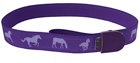 Ed&Kids Kindergürtel ohne Schnalle Pferde Größe L