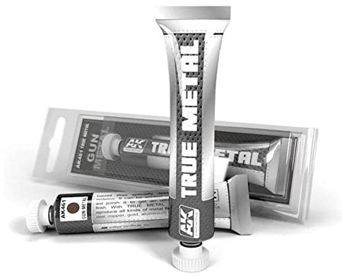 AK Interactive True Metal Pistolet à Cire en métal Tube de 20 ML
