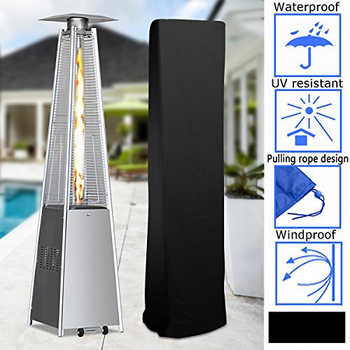 dDanke Terrassenheizer Abdeckung Staubschutz Wasserdicht Wetterschutzhülle Polyesterfaser 87x21x24 inch