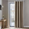 Deconovo Cortinas Habitación Moderna, Termicas Aislantes Dormitorio Decoración, con Ollaos, 132x183 cm(Ancho x Alto), Caqui, 1 Pieza