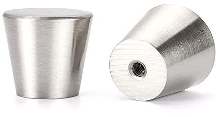 goldenwarm 5Pack Brushed Nickel Cabinet Knobs Drawer Knobs for Kitchen Cabinet Doors Drawer Pulls