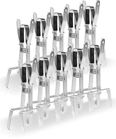 Agrarflora Wühlmausfalle Spar Set - mit 10 Köder Platten - praktische Mausefalle - Köderfalle zur Wühlmausbekämpfung - Schnappfalle im Sparpack - 10 Stück